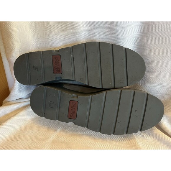 Camper Gray‎ Suede Leather Comfort Platform Sneaker Women Size 39/ 9 - Picture 6 of 10